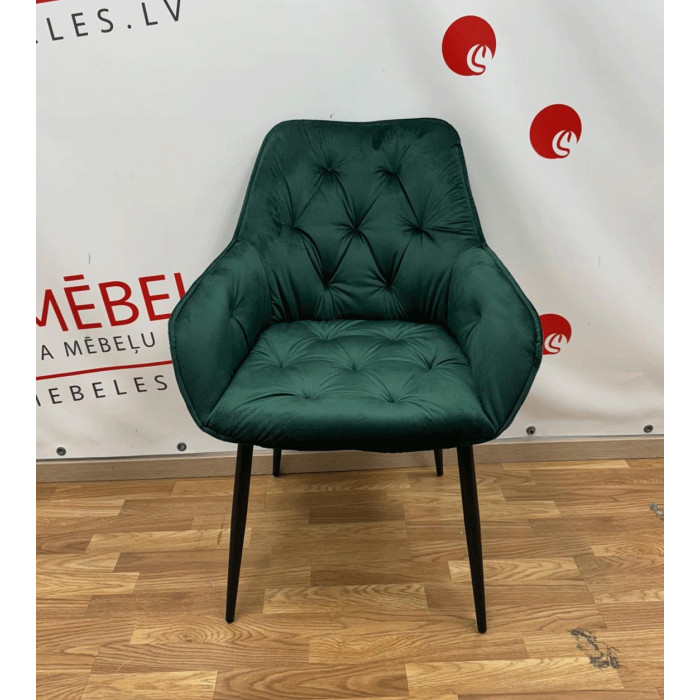 Virtuvės kėdė Ferla (Žalias veliūras)